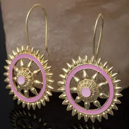 KARATCART Contemporary Drop Earrings-47