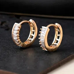 Voylla Contemporary Hoop Earrings-77