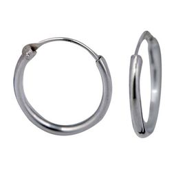 Abhooshan Sterling Silver Hoop Earrings-21