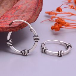 Abhooshan Contemporary Hoop Earrings-image-67