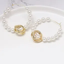 AVANT-GARDE PARIS Gold-Plated Contemporary Hoop Earrings-image-15