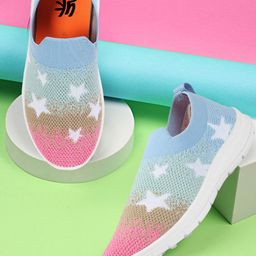 YK Girls Textured Slip-On Shoes-image-69