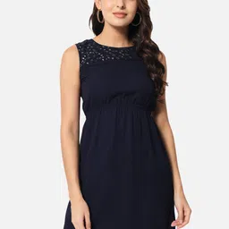 BAESD Sequinned Detailed A-Line Dress-picture-54