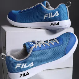 FILA Men Blue Running Non-Marking Shoes-37