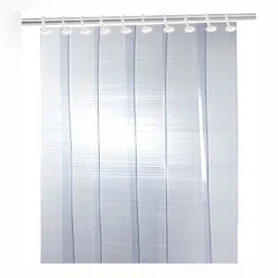 CASA-NEST 6 Stips Transparent Waterproof Shower Curtain-image-36