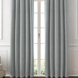 GM Grey Set of 2 Room Darkening Door Curtains-32
