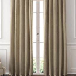 GM Set of 2 Beige Solid Room Darkening Door Curtains-22