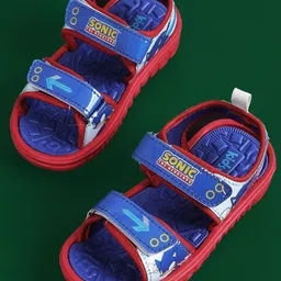 Kids Ville Boys Sonic Printed Comfort Sandals-26