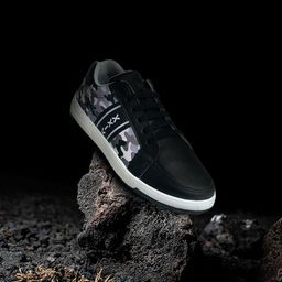 KazarMax Men Camo Printed Arch Support PU Sneakers-6