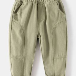 StyleCast Boys Grey Mid-Rise Cotton Regular Trousers-picture-10