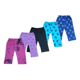 Tik Tok WEARS Infant Boys Pack Of 5 Printed Mid Rise Track Pants-picture-15