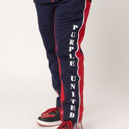 Purple United Kids Boys Mid Rise Track Pants-image-97