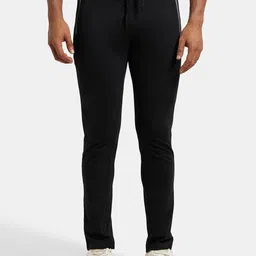 Jockey Men Black Slim Fit Track Pants-picture-7