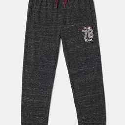 Jockey Boys Super Combed Cotton Rich Graphic Print Joggers With Drawstring Closure - AB10-picture-17
