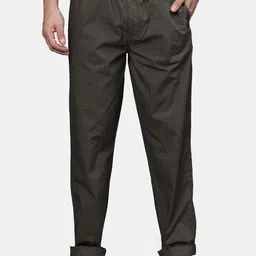 t-base Men Pure Cotton Mid-Rise Track Pants-image-77