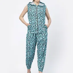 UZARUS Animal Printed Hooded Relaxed Fit Tracksuit-picture-22