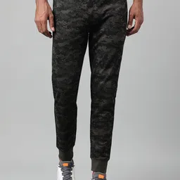 Alcis Men Camouflage Printed Soft Touch Slim-Fit Sports Joggers image 1