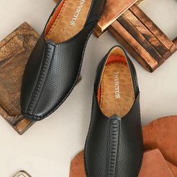 INVICTUS Men Textured Mojaris-image-41
