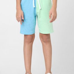 Jack & Jones Junior Boys Colourblocked Cotton Shorts-image-56