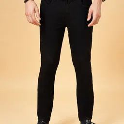 People Men Slim Fit Mid-Rise Clean Look Jeans-46