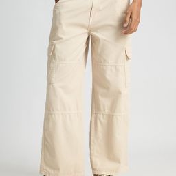 FREAKINS Men Straight Fit Mid-Rise Clean Look Cargo Style Cotton Jeans-image-92