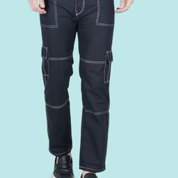LINARIA Men Classic Straight Fit Mid Rise Jeans-image-30