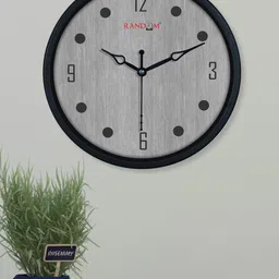 RANDOM Grey & Black Traditional Wall Clock-image-45
