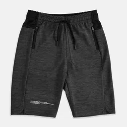Pantaloons Junior Boys Grey Solid Regular Fit Cotton Shorts-picture-10