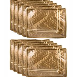 atorakushon Gold-Toned Set of 6 Reusable Multi-Utility Organisers image 1