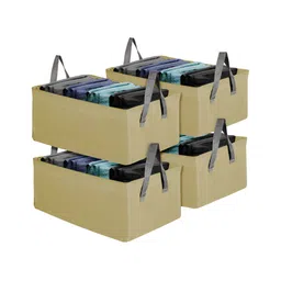 Kuber Industries Brown 4 Pieces Regular Drawer Organiser image 1