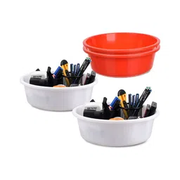 Kuber Industries Red Set of 4 Regular Desk Organiser Organisers-8