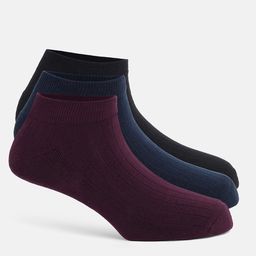 Blackberrys Pack Of 3 Ankle-Length Socks-picture-10
