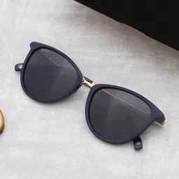 Ted Smith Unisex Cateye Sunglasses with Polarised Lens TRICIA_C4-55