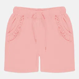 KiddoPanti Girls Mid-Rise Pure Cotton Shorts-image-66