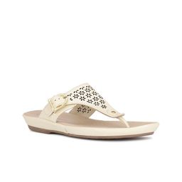 Hush Puppies Laser Cuts Leather Flatform Heels-50