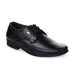 Action Men Black Solid Formal Derbys-image-73