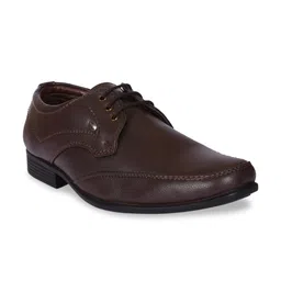 Action Men Brown Solid Formal Derbys-image-91