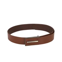 Van Heusen Men Brown Solid Stretchable Belts-image-83