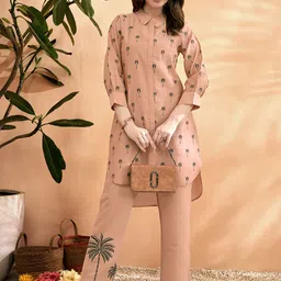 Anouk Embroidered Top With Trousers Co-Ords-26
