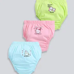 MooNKids Infant Pack Of 3 Printed Cotton Basic Briefs MK_Bloomer_325-37