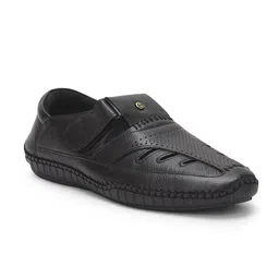 Liberty Men Black Comfort Sandals-image-25