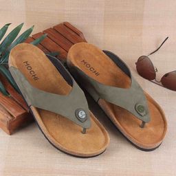 Mochi Men Leather Comfort Sandals-image-99