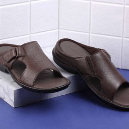 Metro Men Leather Comfort Sandals-picture-37