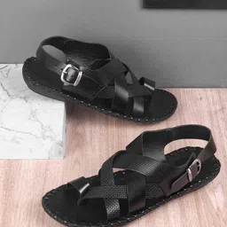 Metro Men Leather Comfort Sandals-picture-44