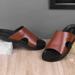 Metro Men Leather Comfort Sandals-picture-16