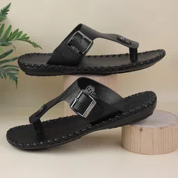 Metro Men Leather Comfort Sandals-picture-57