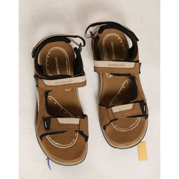 Woodland Men Brown Leather Comfort Sandals-image-72
