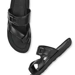 Regal Men Textured Comfort Sandals-image-104