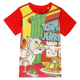 DC by Wear Your Mind Boys Red & Grey Printed T-shirt-picture-18