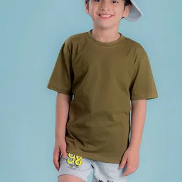 NUSYL Boys Mid-Rise Cotton Sports Shorts-image-20